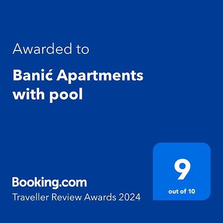 Banic Apartments With Pool Biograd Na Moru Extérieur photo